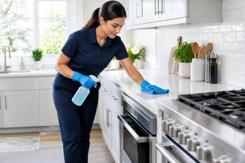 deep kitchen cleaning