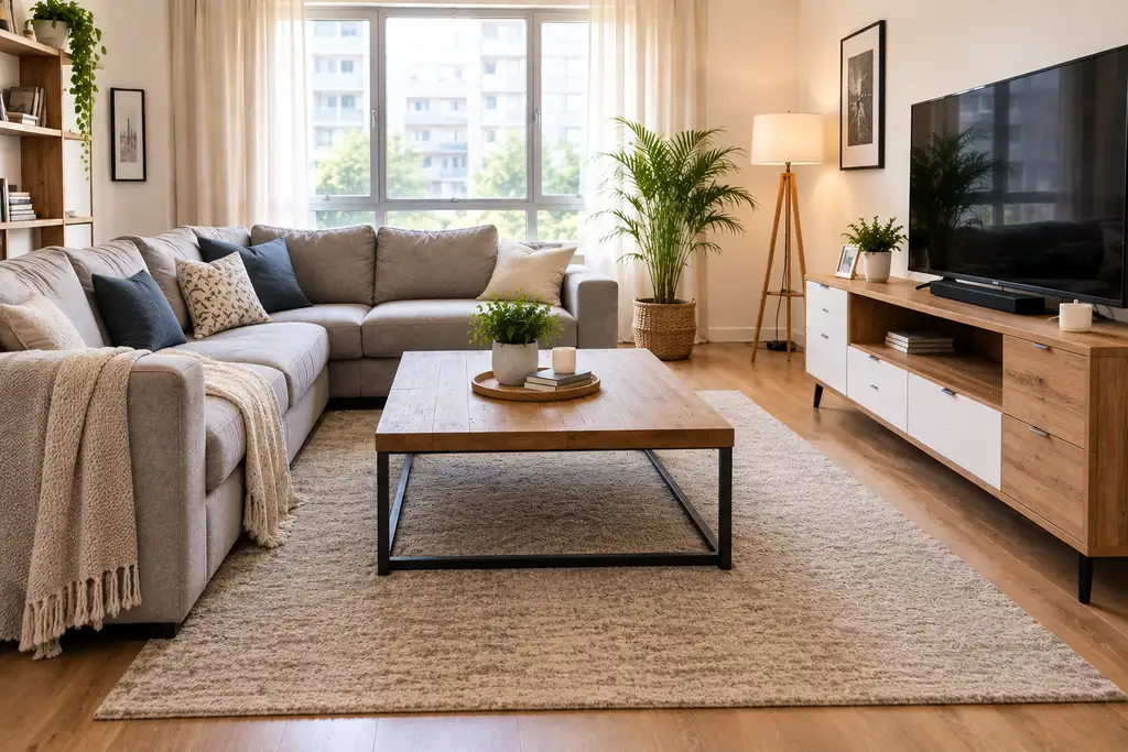 room after cleaning services